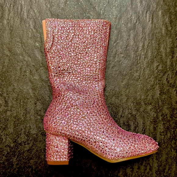 COPY - Toddler Rhinestone Shoes - 11C - Picture 1 of 4